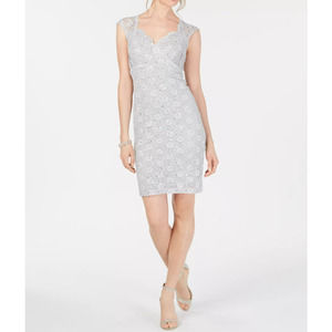 Lace Sweetheart Sheath Dress